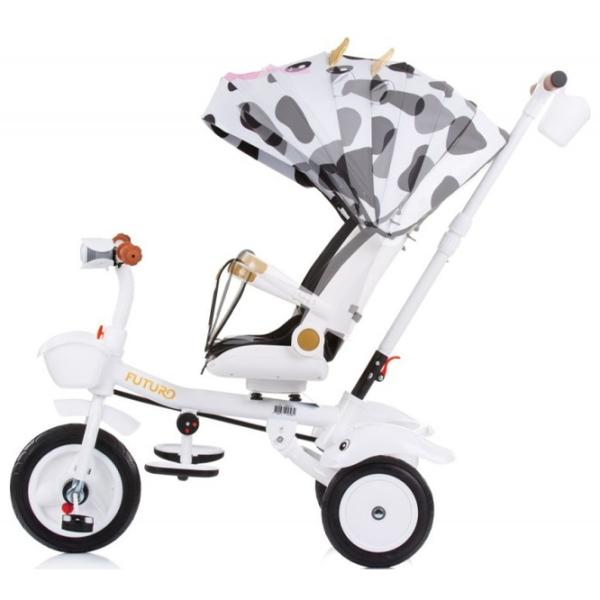 Трицикл Chipolino 360 Futuro 25 кг/ Белый photo 2 Трицикл Chipolino 360 Futuro 25 кг/ Белый photo 2