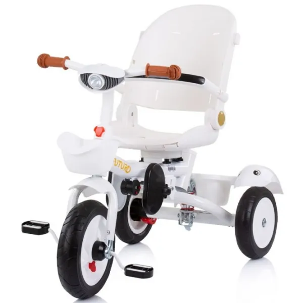 Трицикл Chipolino 360 Futuro 25 кг/ Белый photo 5 Трицикл Chipolino 360 Futuro 25 кг/ Белый photo 5