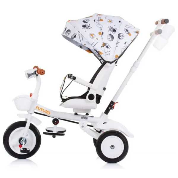 Трицикл Chipolino 360 Futuro 25 кг/ Белый photo 4 Трицикл Chipolino 360 Futuro 25 кг/ Белый photo 4