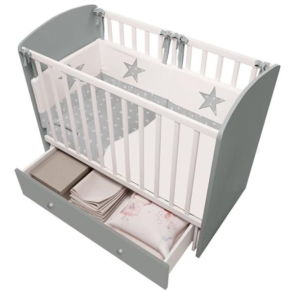 Pat pentru copii Polini Kids sky 745 (0003107-16) 0 luni -/ Gray photo 3