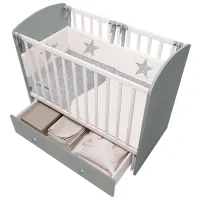 Детская кровать Polini Kids sky 745 (0003107-16) 0 месяцев -/ Серый photo 3
