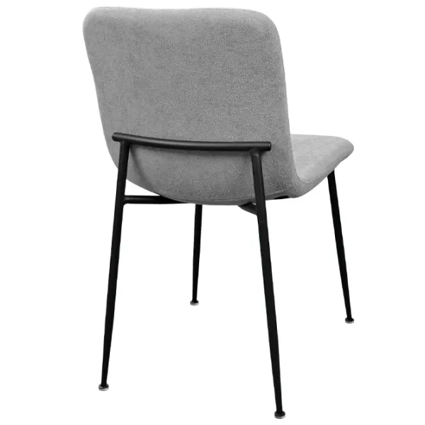 Scaun de bucătărie DecoPrim Smart Stofă/ Gray photo 2 Scaun de bucătărie DecoPrim Smart Stofă/ Gray photo 2