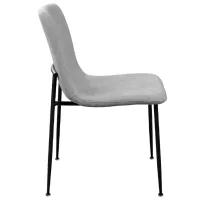 Scaun de bucătărie DecoPrim Smart Stofă/ Gray photo 3