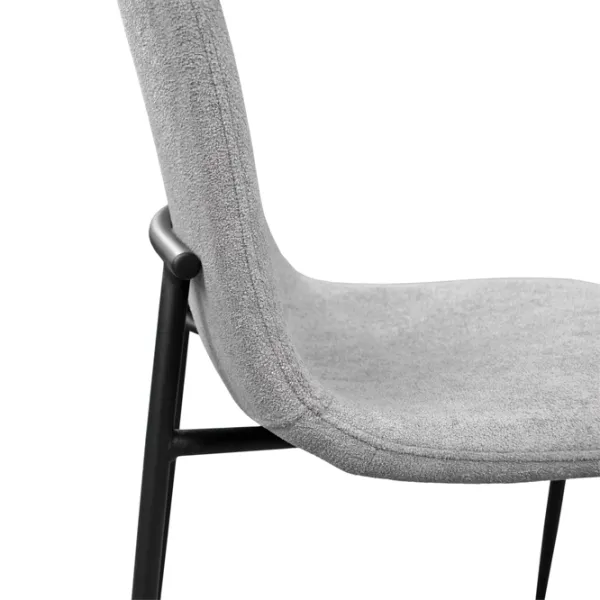 Scaun de bucătărie DecoPrim Smart Stofă/ Gray photo 6 Scaun de bucătărie DecoPrim Smart Stofă/ Gray photo 6