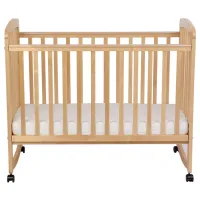 Pat pentru copii Polini Kids simple 304 (3109) 0 luni -/ Natural Wood photo 4