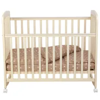 Pat pentru copii Polini Kids simple 304 (0003109-03) 0 luni -/ Beige photo 2