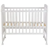 Pat pentru copii Polini Kids simple 304 (0003109-04) 0 luni -/ White photo 2
