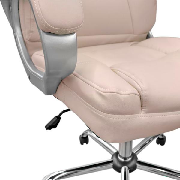 Fotoliu de birou DecoPrim BX-3177 Piele artificială/ Black photo 5