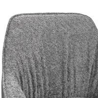 Scaun de bucătărie DecoPrim Tipsy Stofă/ Gray photo 7