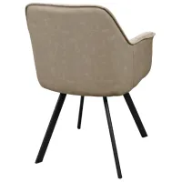 Scaun de bucătărie DecoPrim Tipsy Stofă/ Beige photo 4