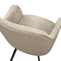 Scaun de bucătărie DecoPrim Tipsy Stofă/ Beige photo 7