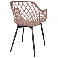 Scaun de bucătărie DecoPrim SL-7019 Piele artificială/ Cappucino Black photo 4