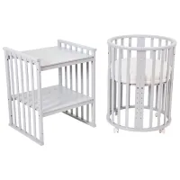 Детская кровать Polini Kids simple 911 (0003073-15) 0 месяцев -/ Серый photo 3