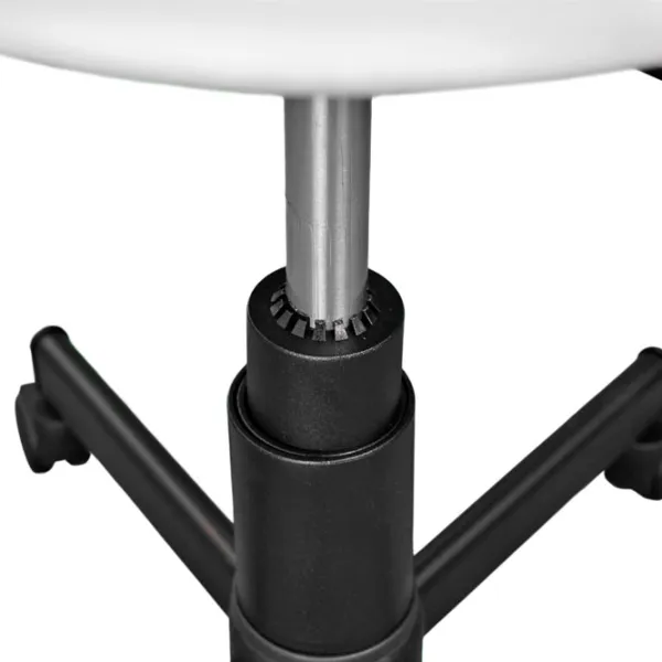 Офисный стул DecoPrim Stool Gts V-01 ЭКО Кожа/ Белый photo 3 Офисный стул DecoPrim Stool Gts V-01 ЭКО Кожа/ Белый photo 3