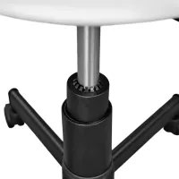 Офисный стул DecoPrim Stool Gts V-01 ЭКО Кожа/ Белый photo 3