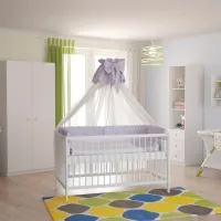 Детская кровать Polini Kids simple 101 (0003022-04) 0 месяцев -/ Белый photo 2