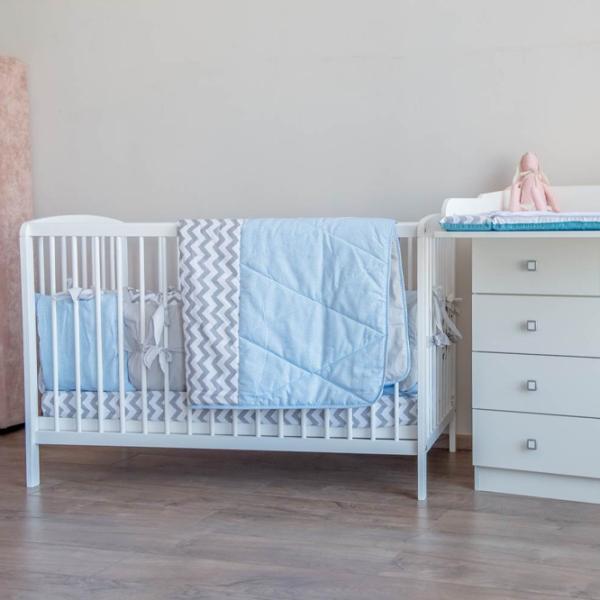 Pat pentru copii Polini Kids simple 101 (0003022-04) 0 luni -/ White photo 3