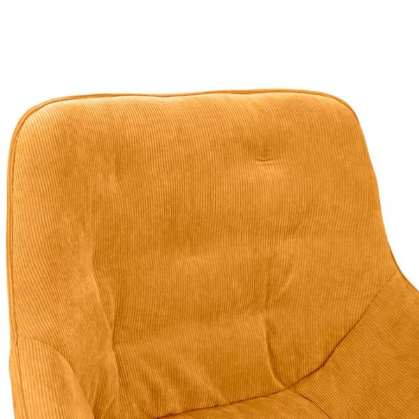 Fotoliu de birou DecoPrim 21105A-F Velvet/ Mustard photo 8 Fotoliu de birou DecoPrim 21105A-F Velvet/ Mustard photo 8