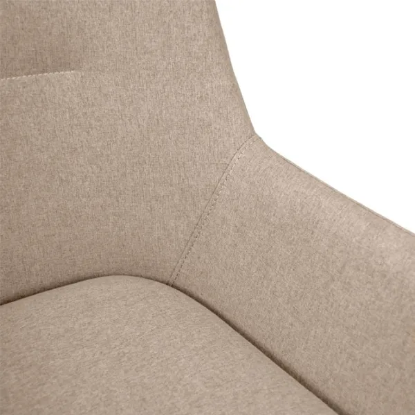 Fotoliu de birou DecoPrim 21107A-F Stofă/ Cappucino photo 6 Fotoliu de birou DecoPrim 21107A-F Stofă/ Cappucino photo 6