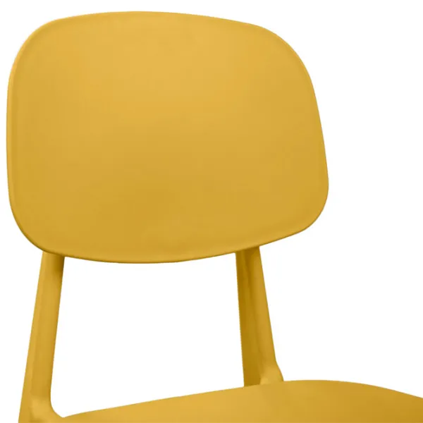 Scaun de grădină DecoPrim Vitality 86F Polipropilenă/ Polipropilenă/ Yellow photo 5