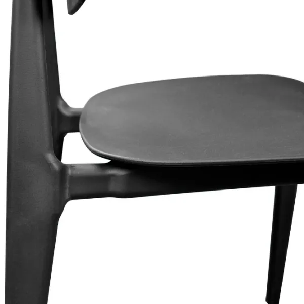 Scaun de grădină DecoPrim Vitality 86F Polipropilenă/ Polipropilenă/ Black photo 6