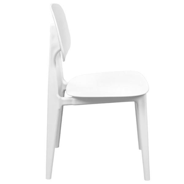 Scaun de grădină DecoPrim Vitality 86F Polipropilenă/ Polipropilenă/ White photo 3