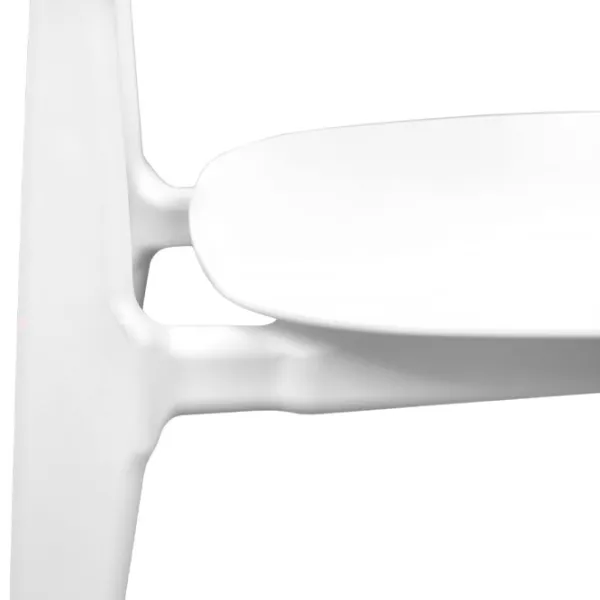 Scaun de grădină DecoPrim Vitality 86F Polipropilenă/ Polipropilenă/ White photo 5