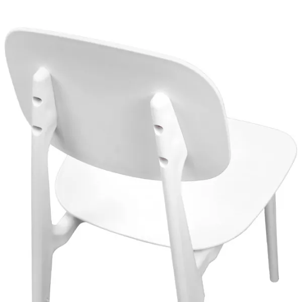 Scaun de grădină DecoPrim Vitality 86F Polipropilenă/ Polipropilenă/ White photo 6