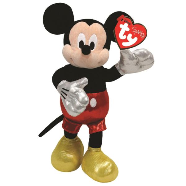 Jucărie moale Ty BB Disney Mickey TY41072 3+/ Black photo 2 Jucărie moale Ty BB Disney Mickey TY41072 3+/ Black photo 2