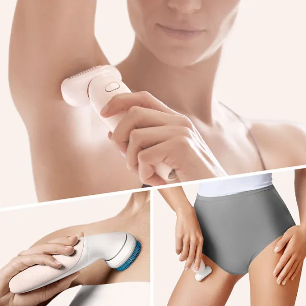 Эпилятор Braun 9010 Silk-epil 9 Flex Сухая/ Влажная/ Белый photo 4
