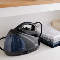 Fier de călcat Panasonic NI-GT200ATW Cu generator de aburi / 2400 W / Blue photo 5