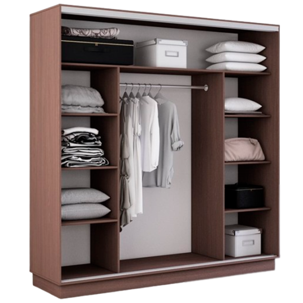 Dulap cupe Mobildor-Lux Fox 2100 2226 210 x 60 x 220 / PAL / Wenghe photo 2