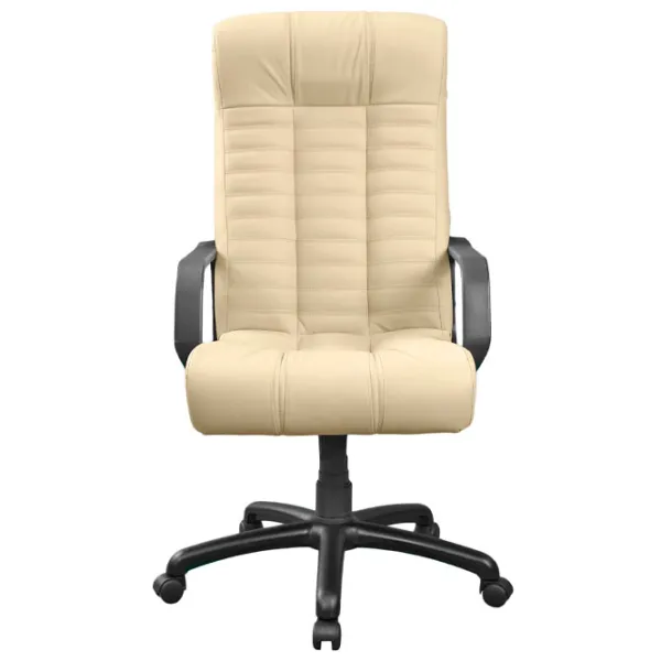 Fotoliu de birou DecoPrim Atlantis ECO Piele/ Beige photo 2 Fotoliu de birou DecoPrim Atlantis ECO Piele/ Beige photo 2