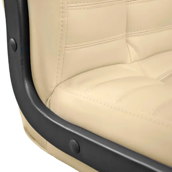 Fotoliu de birou DecoPrim Atlantis ECO Piele/ Beige photo 6 Fotoliu de birou DecoPrim Atlantis ECO Piele/ Beige photo 6