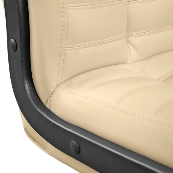 Fotoliu de birou DecoPrim Atlantis ECO Piele/ Beige photo 6 Fotoliu de birou DecoPrim Atlantis ECO Piele/ Beige photo 6