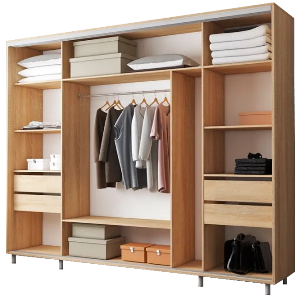 Шкаф cupe Mobildor-Lux ARON 2600 3025 260 x 60см x 220 / LPAL / Дуб Сонома photo 2 Шкаф cupe Mobildor-Lux ARON 2600 3025 260 x 60см x 220 / LPAL / Дуб Сонома photo 2