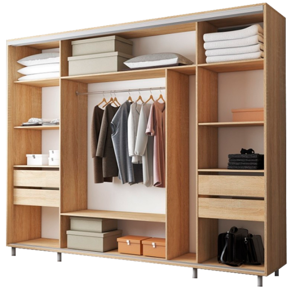 Шкаф cupe Mobildor-Lux ARON 2700 3025 270 x 60см x 220 / LPAL / Дуб Сонома photo 2
