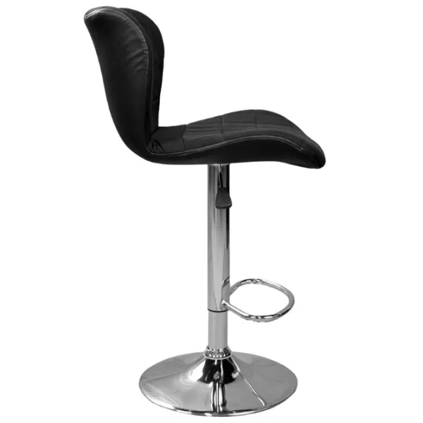 Барный стул Deco SB-74 Экокожа/ Металл/ Черный photo 3 Барный стул Deco SB-74 Экокожа/ Металл/ Черный photo 3