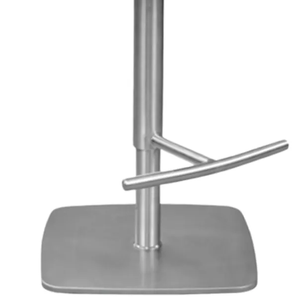 Scaun de bar Deco C118A-55 Piele eco/ Metal/ Light Grey photo 3 Scaun de bar Deco C118A-55 Piele eco/ Metal/ Light Grey photo 3