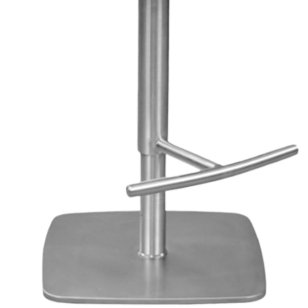 Scaun de bar Deco C118A-55 Piele eco/ Metal/ Light Grey photo 3 Scaun de bar Deco C118A-55 Piele eco/ Metal/ Light Grey photo 3