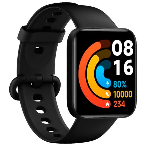 Ceas inteligent Xiaomi Poco Watch 1.6"/ 40mm/ Black - Black/ BHR5725GL photo 2