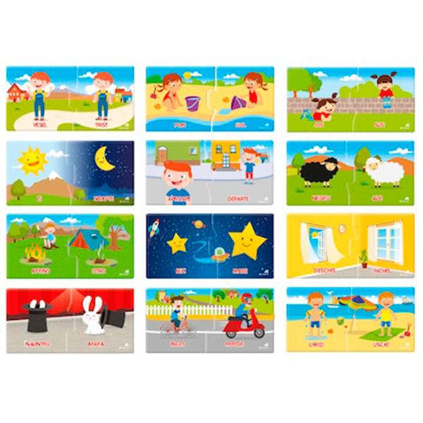 Настольная игра Clementoni Jocul Opozitiilor 3+/ Развитие photo 2