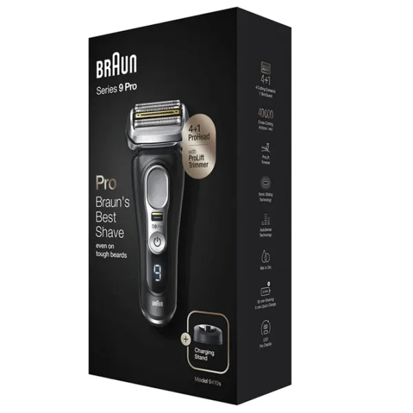Aparat de ras electric Braun Series 9 Pro 9410s Black Gray  photo 4