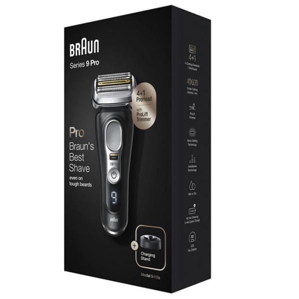 Aparat de ras electric Braun Series 9 Pro 9410s Black Gray  photo 4
