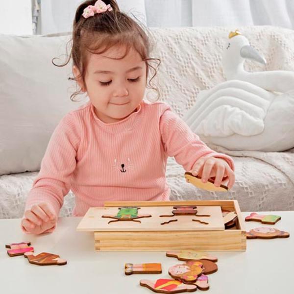 Joc de masă Classic World Dressing puzzle 3+/ Dezvoltare photo 2