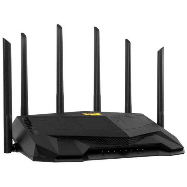 Wi-Fi Router Asus TUF-AX6000 1148 Mbit/ s/ 4804 Mbit/ s/ Black photo 2 Wi-Fi Router Asus TUF-AX6000 1148 Mbit/ s/ 4804 Mbit/ s/ Black photo 2
