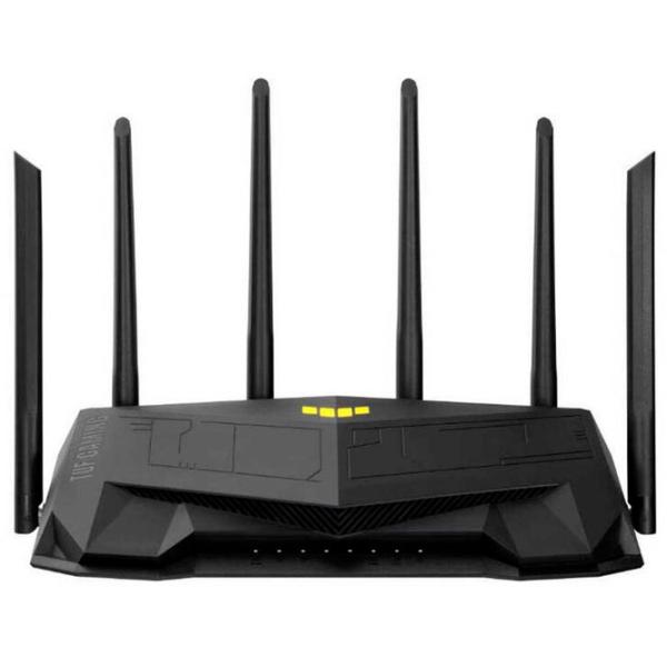 Wi-Fi Router Asus TUF-AX6000 1148 Mbit/ s/ 4804 Mbit/ s/ Black photo 4 Wi-Fi Router Asus TUF-AX6000 1148 Mbit/ s/ 4804 Mbit/ s/ Black photo 4