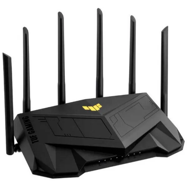 Wi-Fi Router Asus TUF-AX6000 1148 Mbit/ s/ 4804 Mbit/ s/ Black photo 5 Wi-Fi Router Asus TUF-AX6000 1148 Mbit/ s/ 4804 Mbit/ s/ Black photo 5