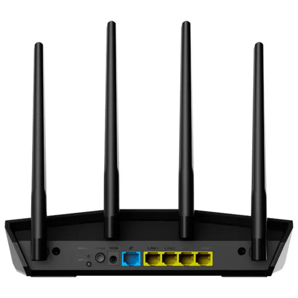 Wi-Fi Роутер Asus RT-AX57 574 Мбит/ c/ 2402 Мбит/ с/ Черный photo 4