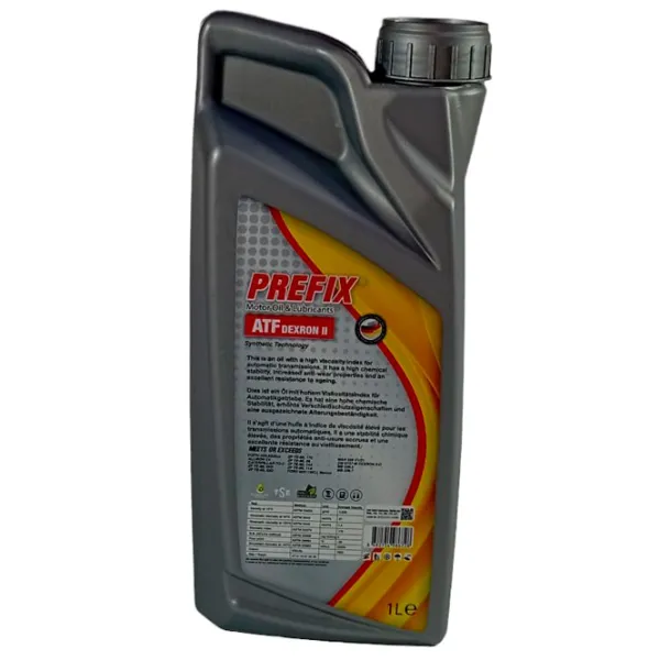 Трансмиссионное масло Prefix ATF-II Gear & Transmission 1 л/ синтетическое photo 2 Трансмиссионное масло Prefix ATF-II Gear & Transmission 1 л/ синтетическое photo 2